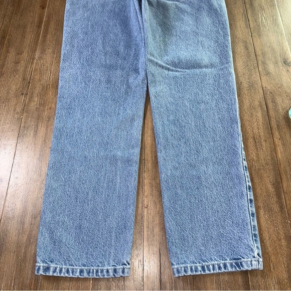 Vintage Tommy Hilfiger Blue Jeans High Rise Mom Jeans 90s Baggy y2k Straight Leg - Picture 9 of 11